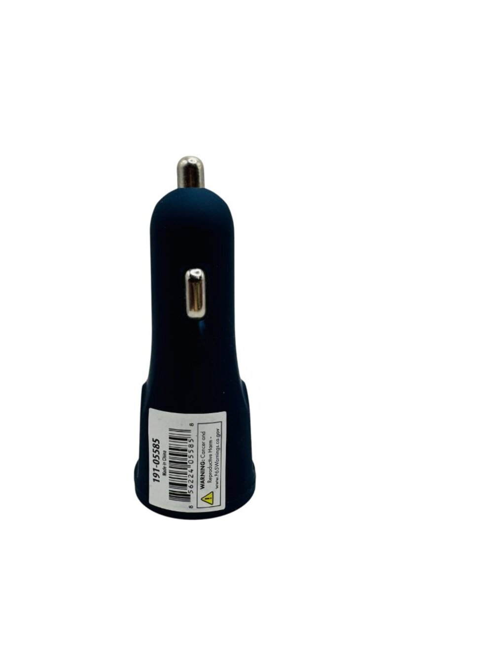PowerUp Dual USB Car Charger 3.4A Navy Blue Compact Design For Fast Charging Dev